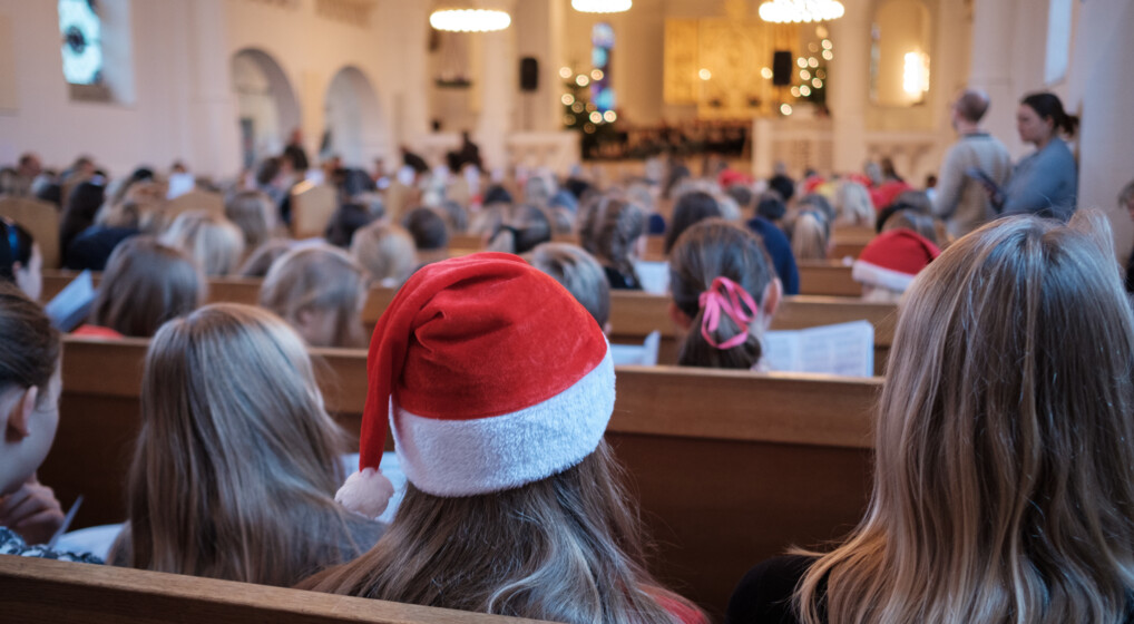 Juleafslutning i Hellerup Kirke