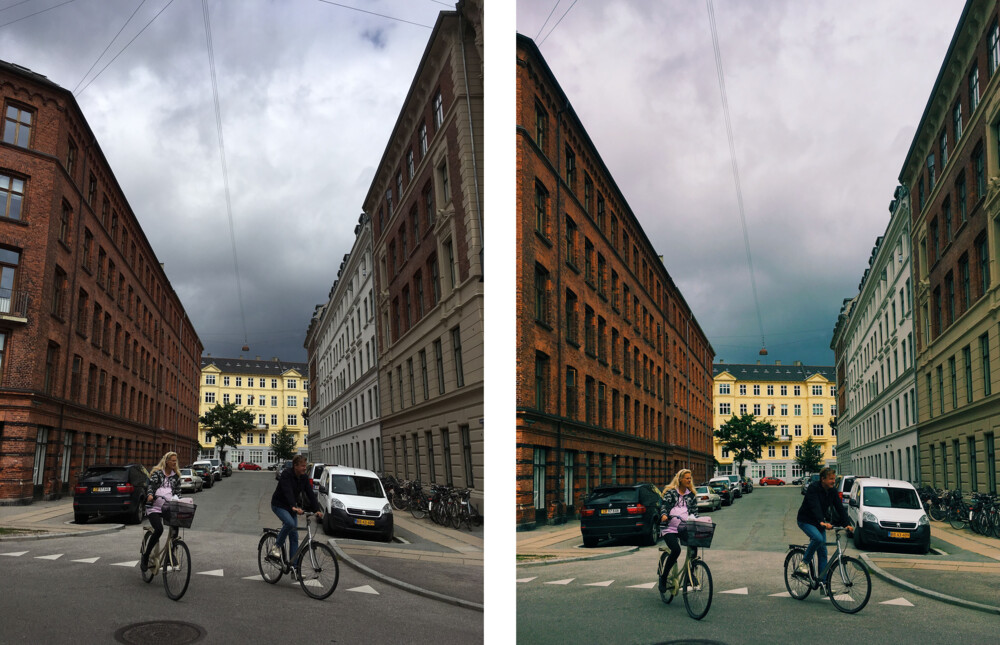 Ret de styrtende linjer