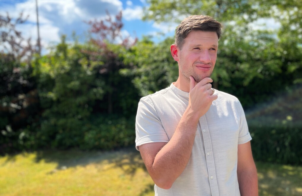 Sebastian Beresford håber, at fædregruppen i Vallensbæk Kirke vil inspirere andre til også at oprette fællesskaber for nybagte fædre.