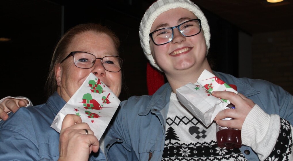 Glade fdf'er med julegodter